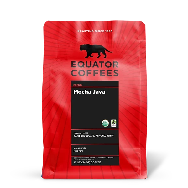 Mocha Java Fair Trade Organic 12 oz