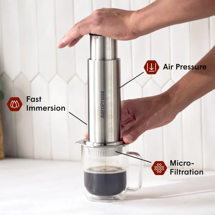 AeroPress Recipe Bundle - Steel