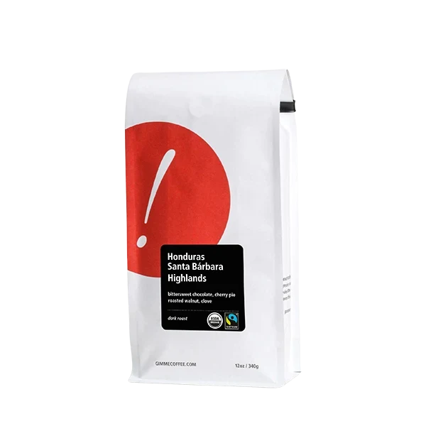 Honduras Santa Barbara Highlands Dark Org FT 12 oz